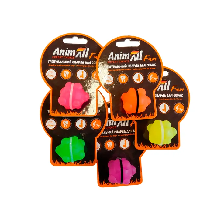 110591 AnimAll Fun 88133 Куля молекула 3 см коралова