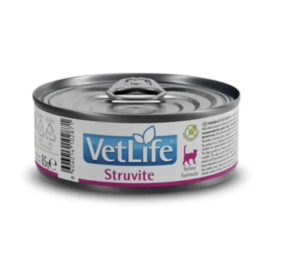 Farmina Cat Vet Life Struvite дієт. харчування для розчинення струвітних уролітів 85г 02871
