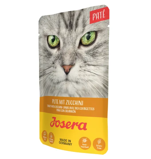 Josera вологий корм паштет з індичкою та цукіні 85г