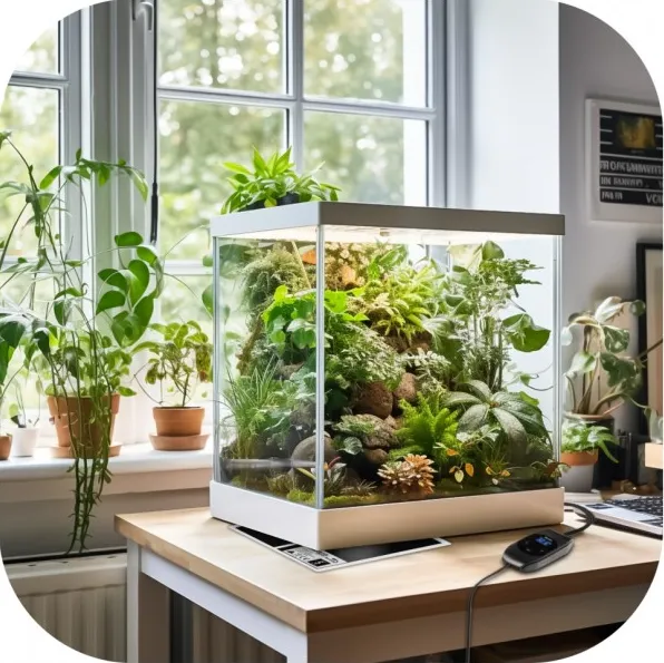 Нагрівальний мат з термостатом Terrario Amarillo 10W 20x30см