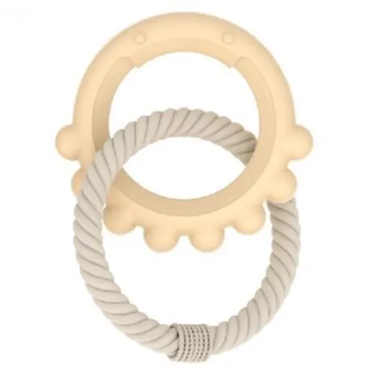 AnimAll A GrizZzly Baby 0402 Іграшка Восьминіг з канатом, рожева лаванда 13,5*12,8*2,6см