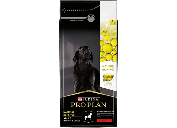 ProPlan, НАТ_ЕЛЕМ_Ялов.Та Оливки для Собак, середніх та великих Порід . Чутл.шкіра 1кг