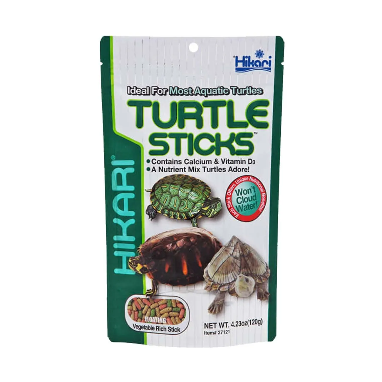 Hikari Reptile Turtle Sticks 120g 27121