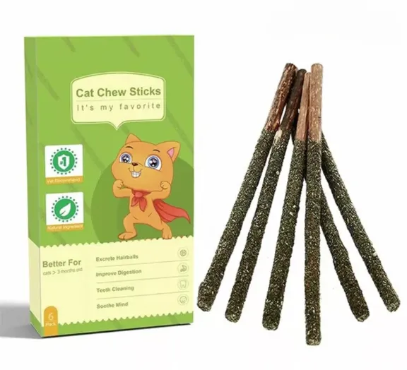 Палички з котячої м'яти Cat Chew Sticks 6шт/уп
