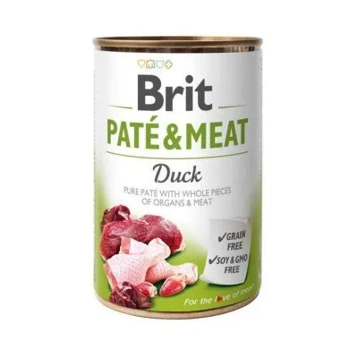 Brit Pate & Meat Dog 400g качка