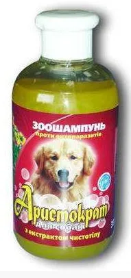 Шампунь Аристократ п/б для собак з чистотілом 350мл