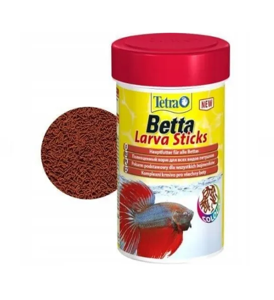 Tetra, 100ml, Betta Larva Sticks, 33 г