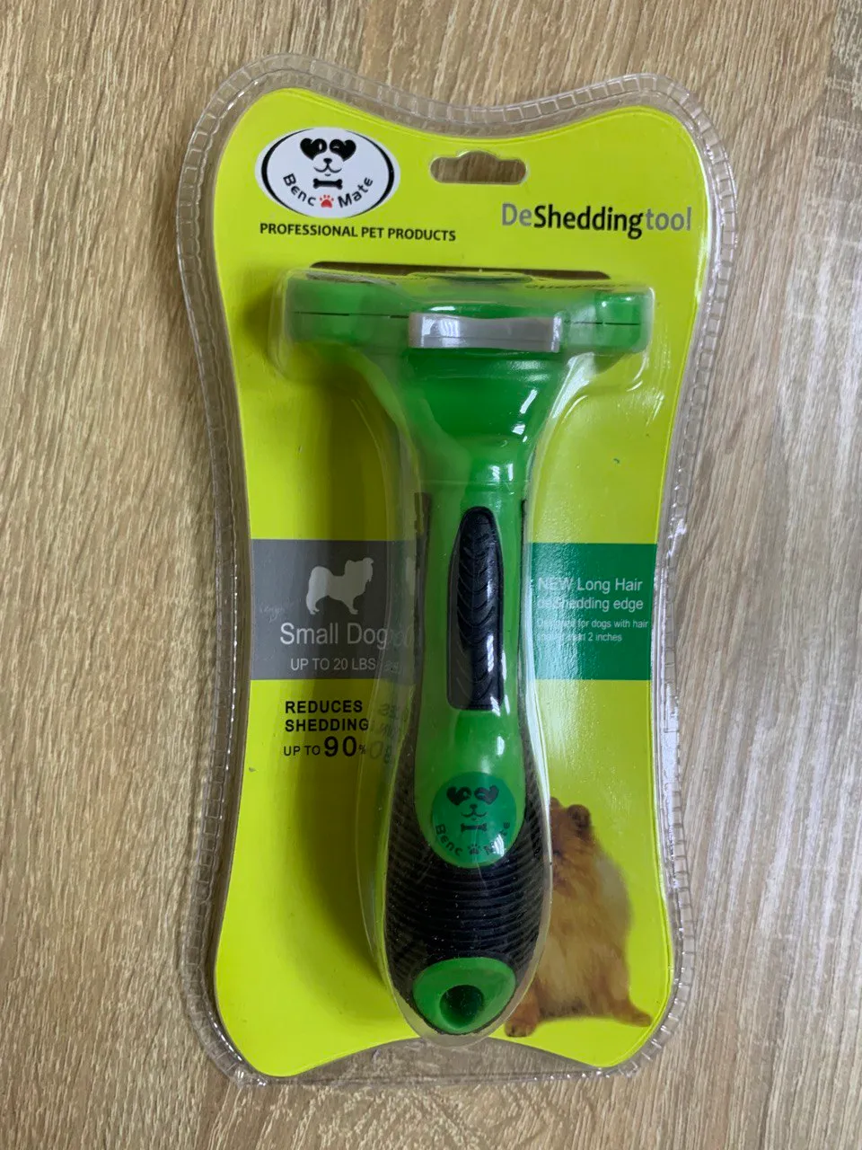 FURminator з кнопкою для маленьких собак з довгою шерстю 45.7мм DeShedding Tool 04050