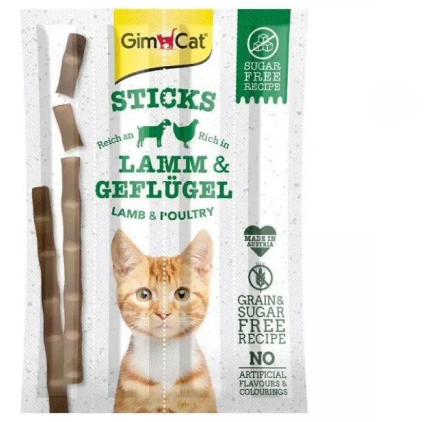 М'ясні палички Gimborn GimCat Ягня і курка 4 шт, №1