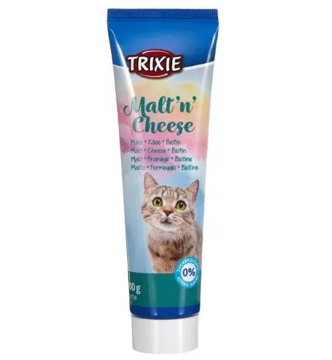 42738 Паста для котів Trixie Malt&Cheese (солод/сир/біотин) 100г