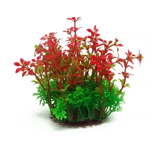 Акваріумна рослина 13см червона CC-011A