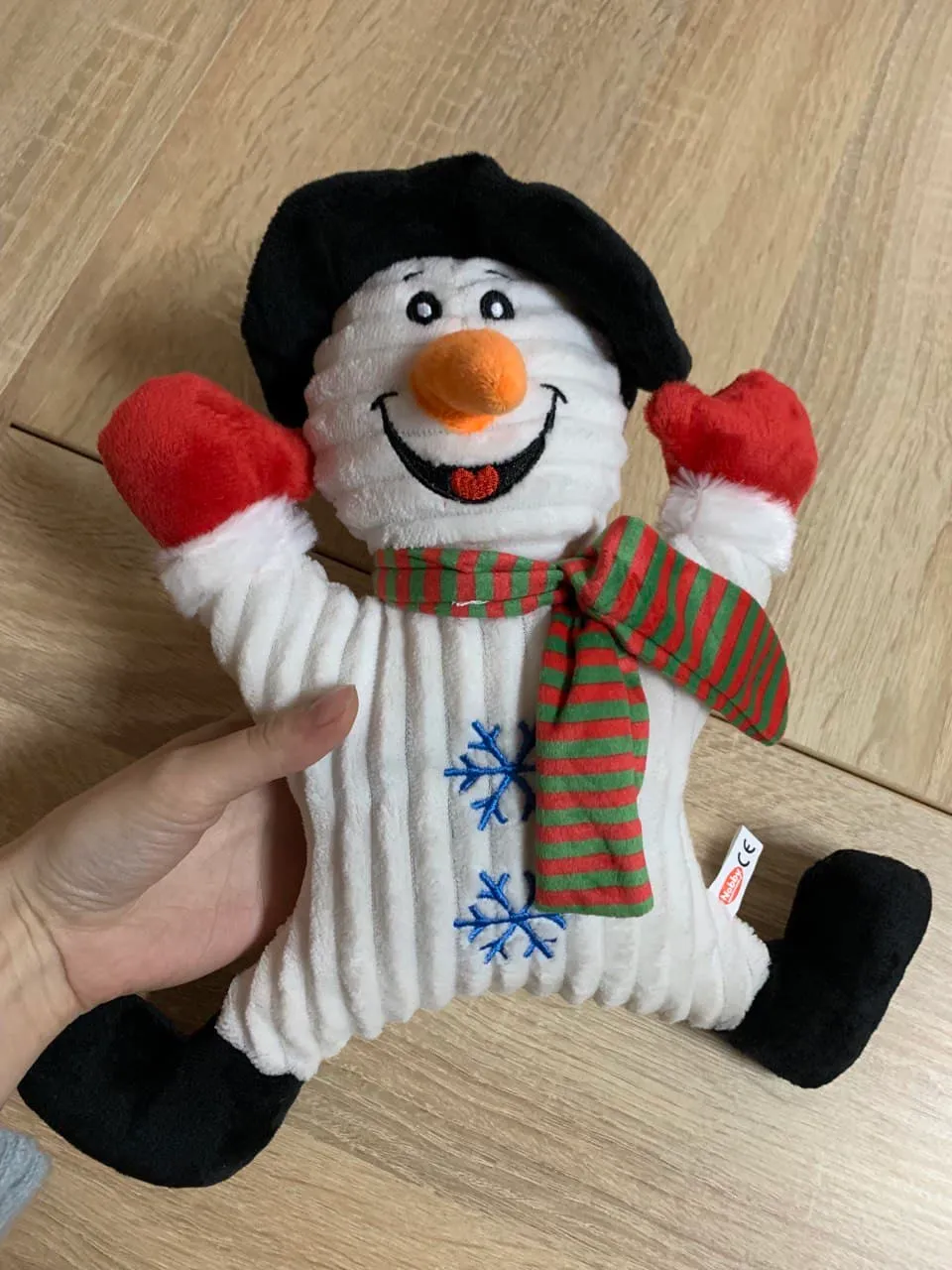 50684 Іграшка плюшева Xmas "Сніговичок"