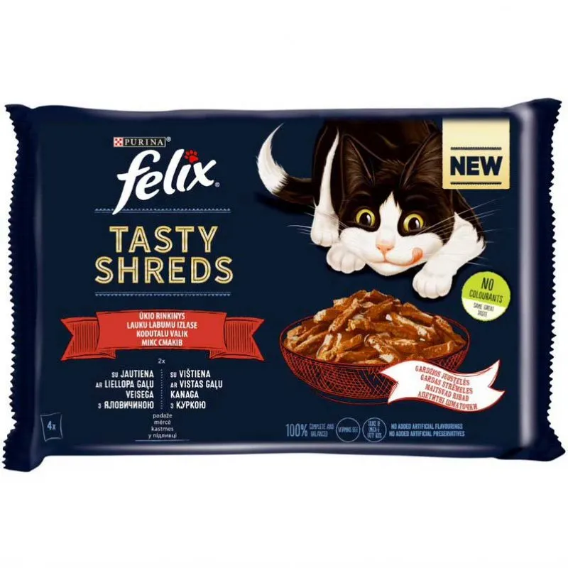 Felix Апетитні шмат. М'ясний набір (4х80г)