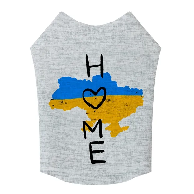 291-0230 Майка для собак WAUDOG Clothes малюнок "Дім", XS22, В 30-35см, С 19-24см