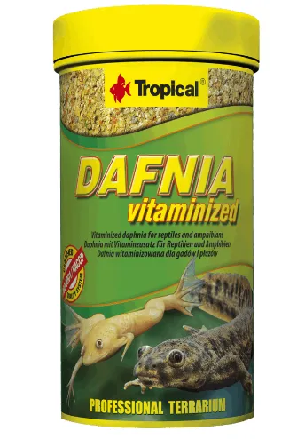 Корм для м'ясоїдних і всеїдних рептилій Dafnia Vitaminized 100ml/16g
