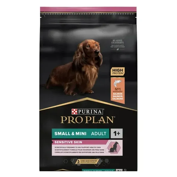 ProPlan Adult Small&Mini Sens skin з лососем для соб. малих порід з чут. шкірою 1кг