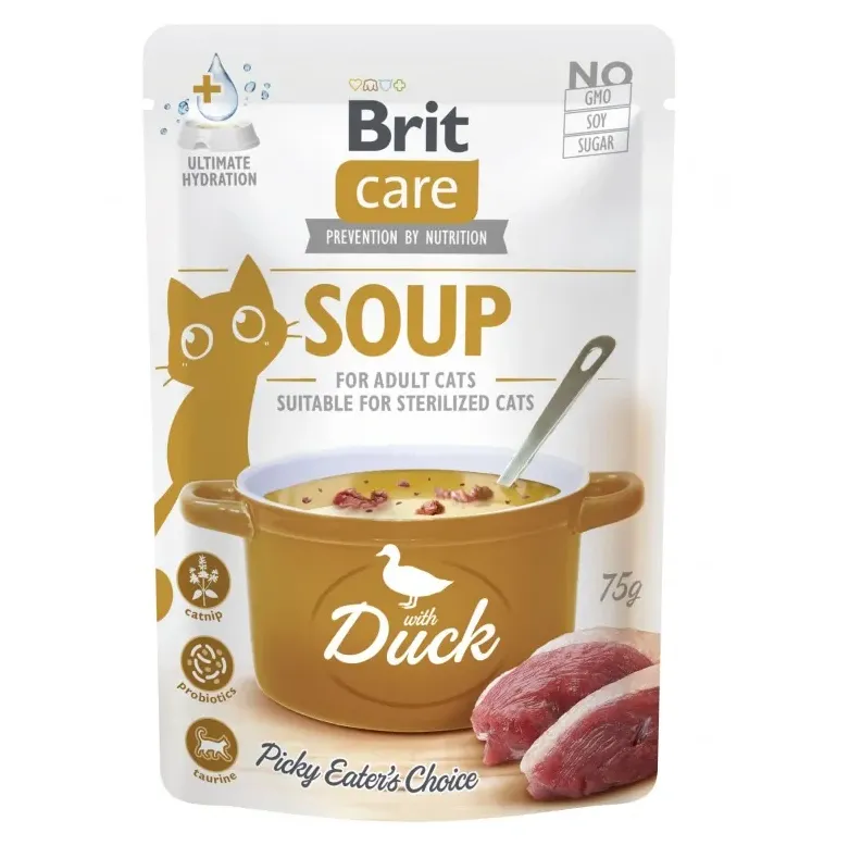 Brit Care Soup Duck для котів суп з качкою 75г