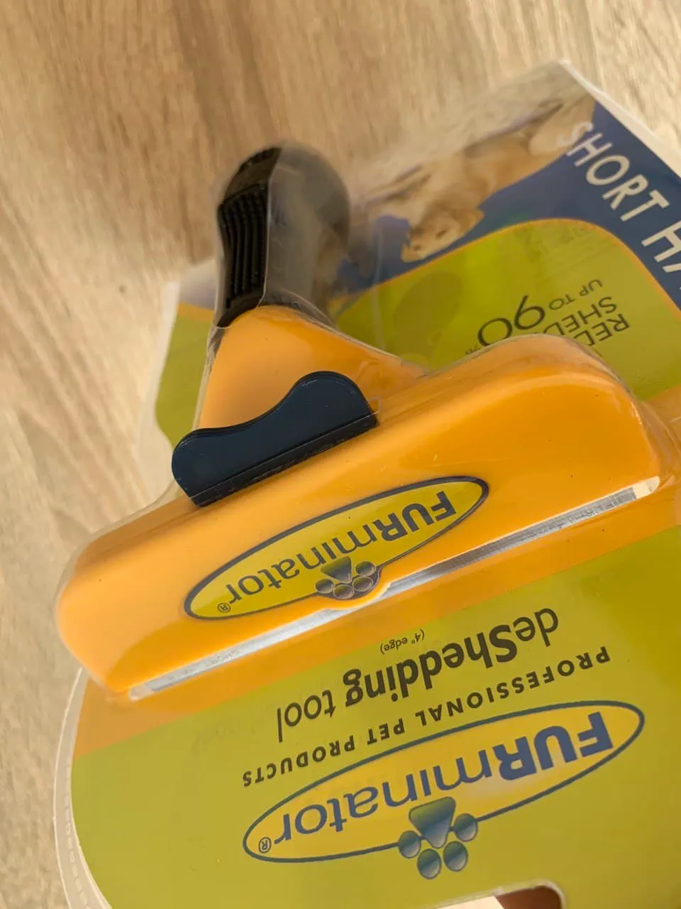 FURminator 100*5mm DeShedding Tool з кнопкою, для собак та котів