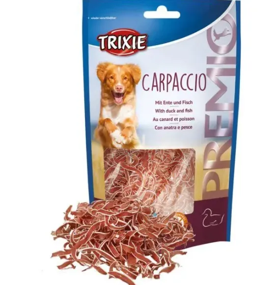 31548 Ласощі для собак Trixie Premio Carpaccio качка, риба 40г