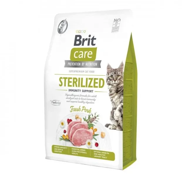 Brit Care Cat GF Sterilized Immunity Support (стерилізовані підтр. імунітету) 2кг