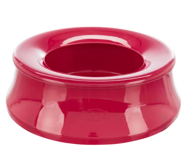 2463 Миска дорожня, що не переливає воду Trixie Dog Bowl Swobby пластикова 1.7л 24см
