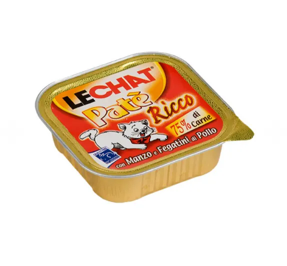 LECHAT RICCO BEEF/CHICKEN LIVER GR. яловичина курка та печінка 100г