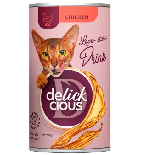 Delickcios Напій для котів з куркою 0.14кг