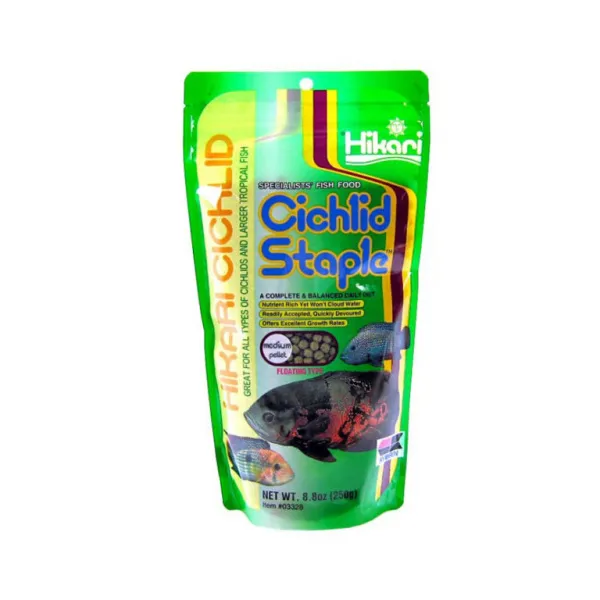 Hikari Cichlid Staple Medium Pellet 250g 03328