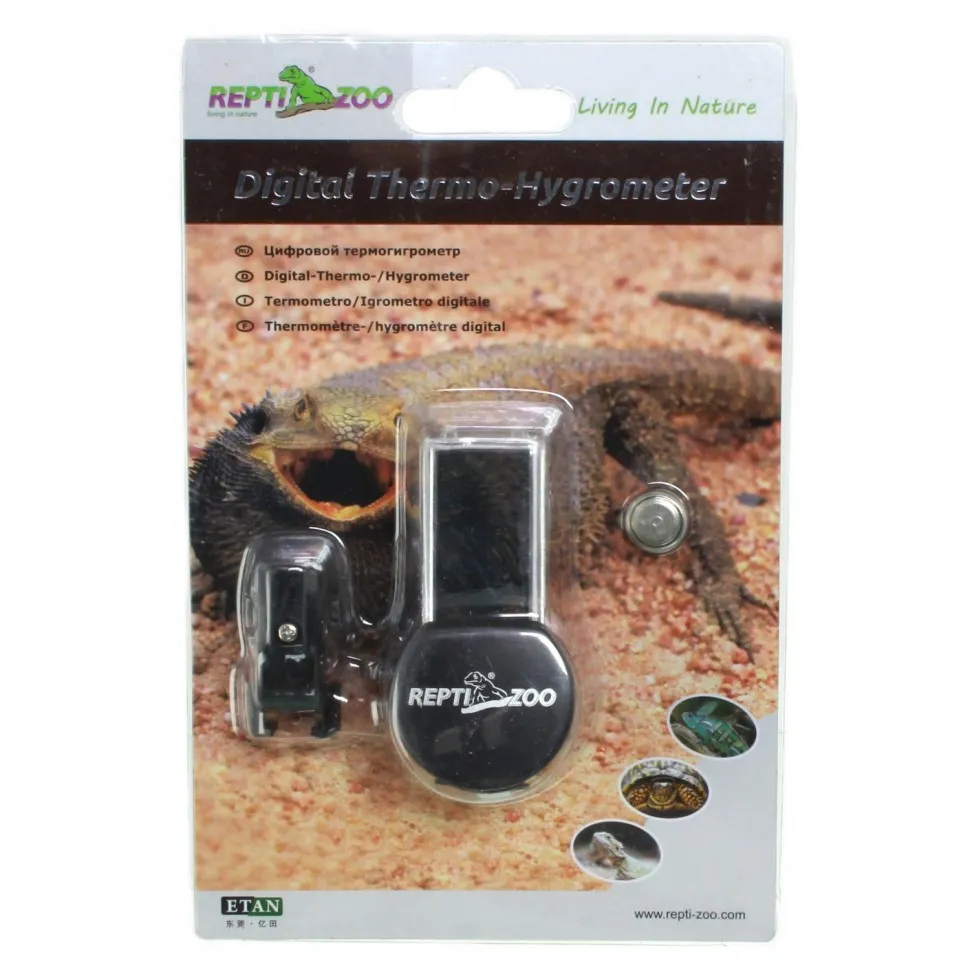 Гігрометр - термометр цифровий Repti-Zoo LCD IPX4 (RZ-SH125B)