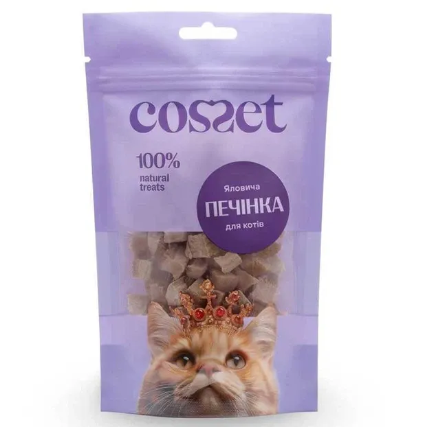 Cosset Яловича печінка для котів 40г