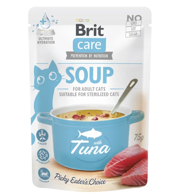 Brit Care Soup Tuna для котів суп з тунцем 75г