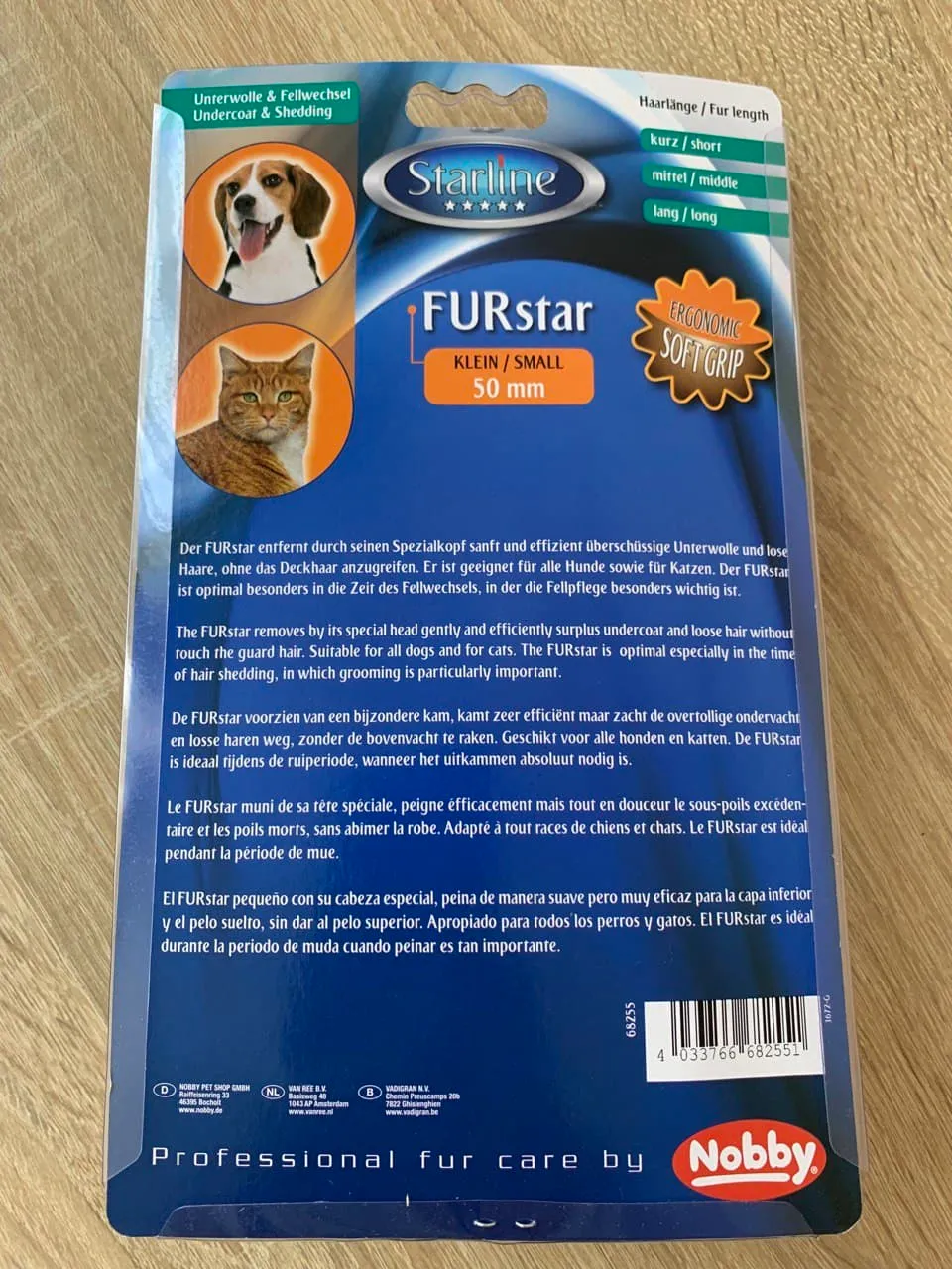 68255 Starline Furminator, 50 мм
