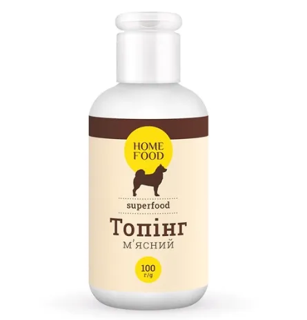 М'ясний топінг Home Food For DOG 100г