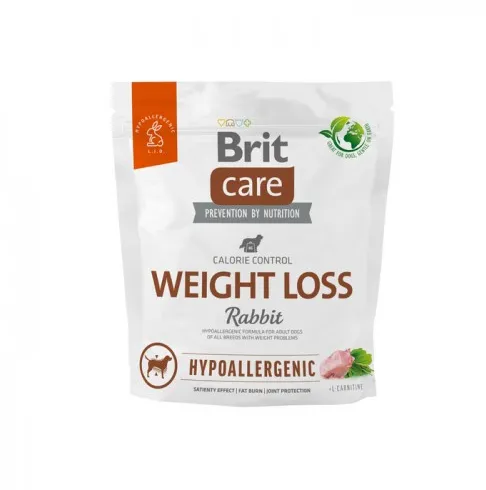 Brit Care Hypoallergenic Weight Loss Adult All Breed Rabbit Кролик (для собак всіх порід) 1кг