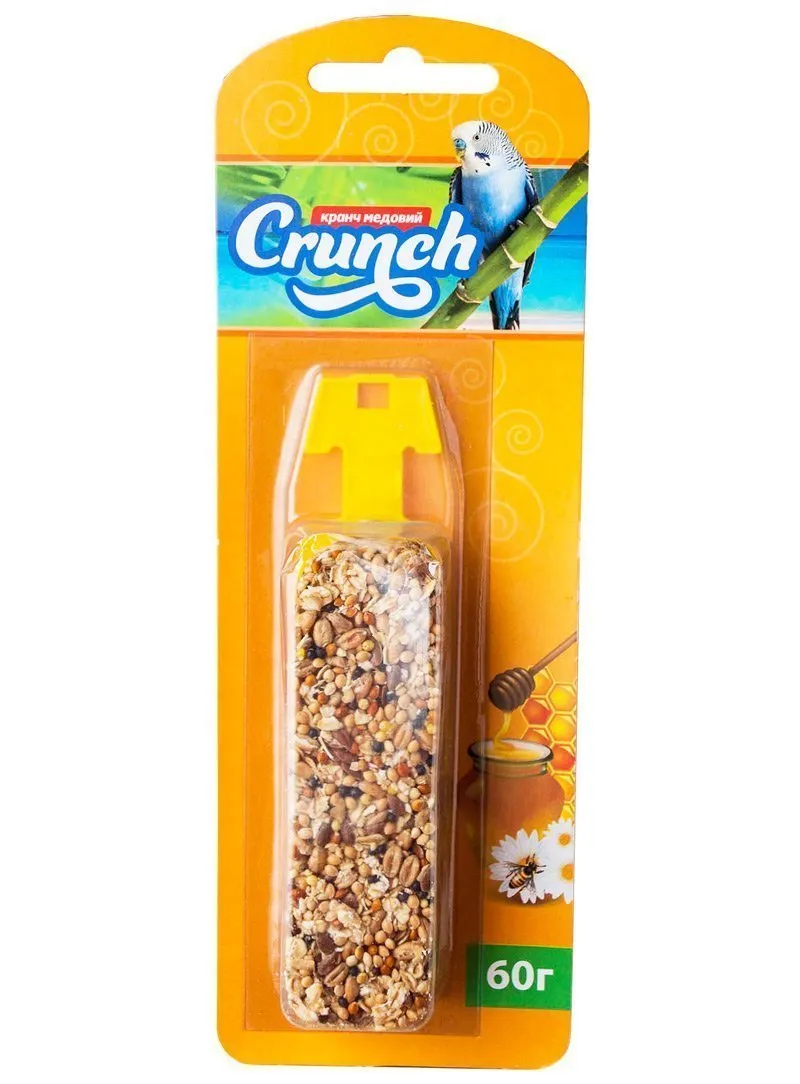 Кранч для папуг Медовий, 60 г