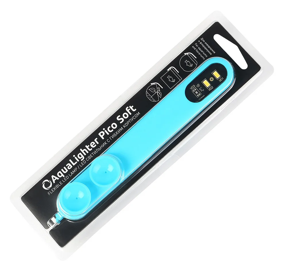 87652 Світлодіодний світильник для акваріума AquaLighter Pico Soft блакитний