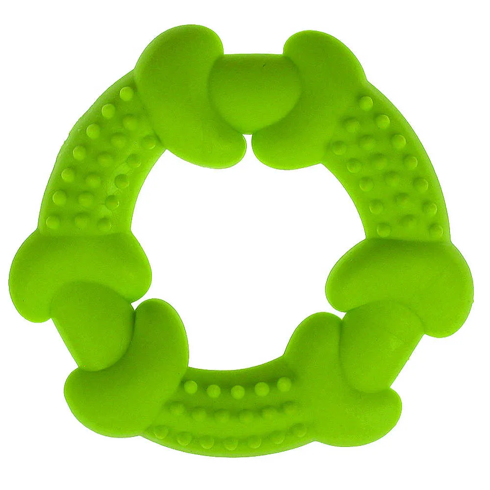 Іграшка для собак Dental Gum кільце з шипами гумове 10.5см 484,40