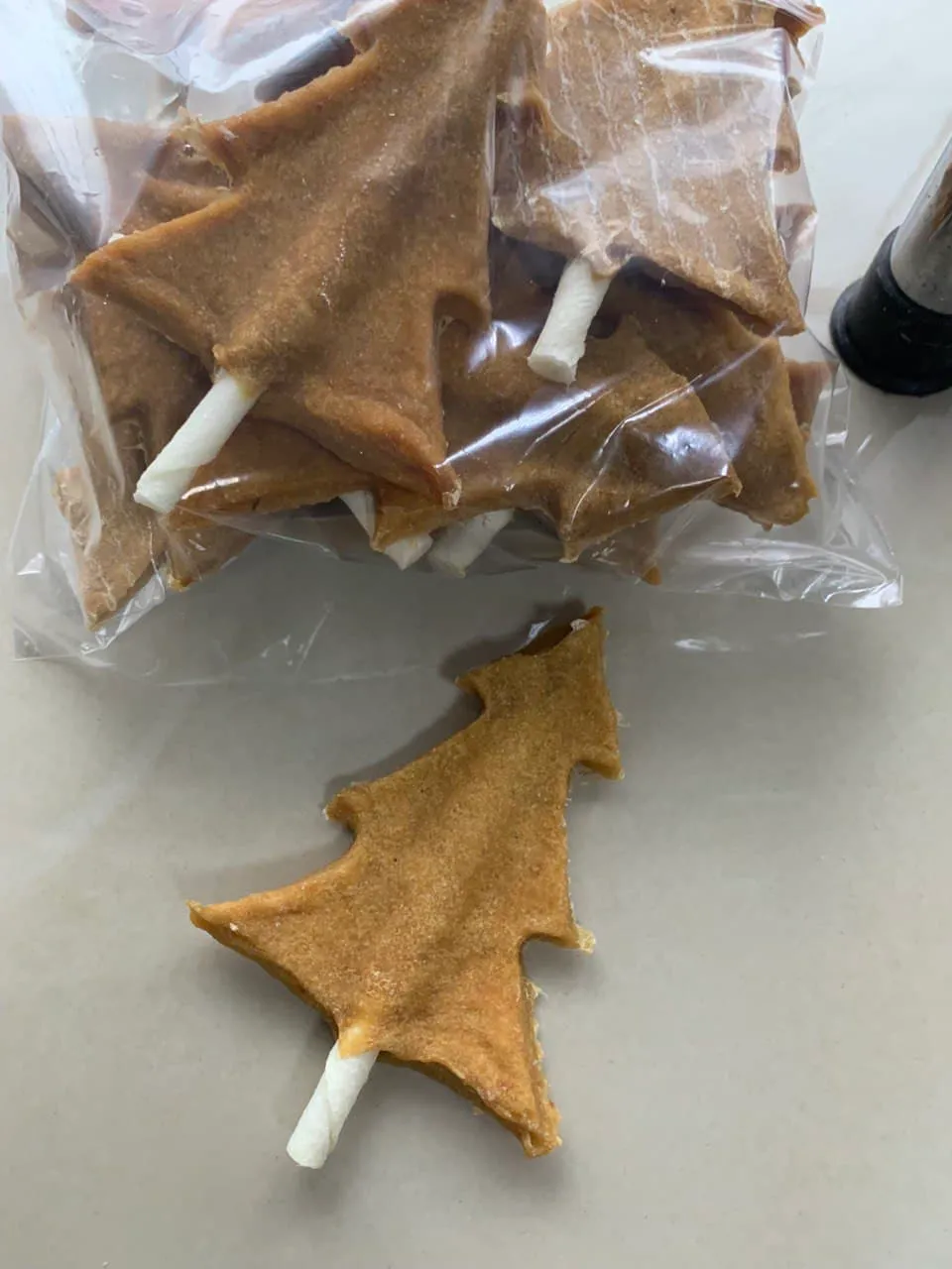 50680 Ласощі Barbecue Chicken Xmas Tree ялиночки коричневі 1кг