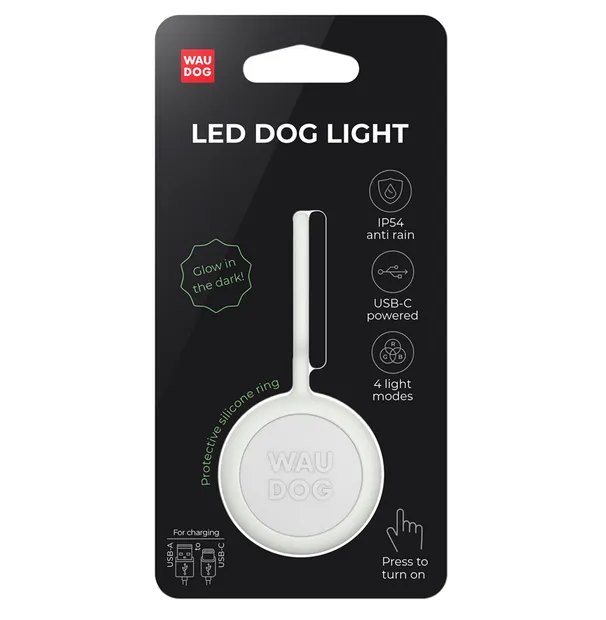 8882 Ліхтарик WAUDOG LED USB-C