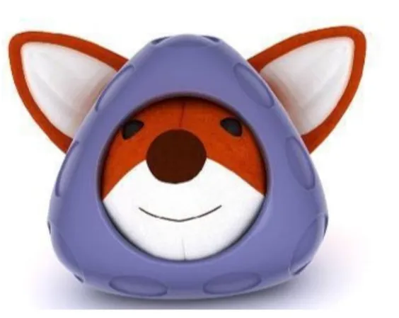 AnimAll A GrizZzly 0471 М'яка іграшка Лисенятко 8.4х8х8.8см