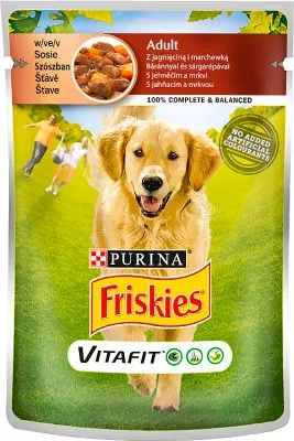 Friskies для собак, Яловичина і картопля 100г