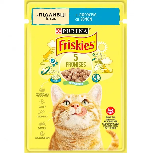 Friskies 85г Лосось