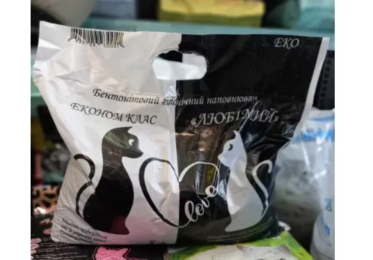 Наповнювач бентонітовий Любимий 5л