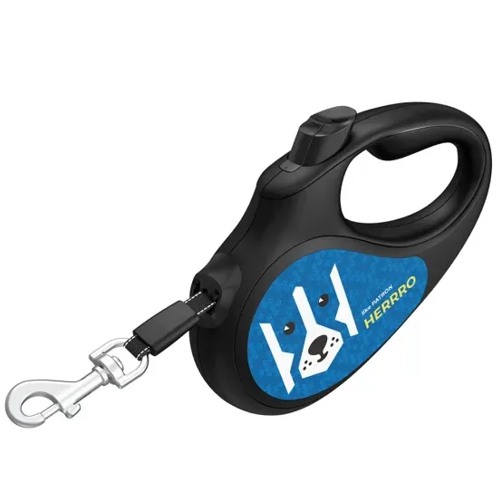 383-4025 Повідець-рулетка WAUDOG R-leash малюнок "Патрон" L до 50кг, 5м світловідбив. стрічка - фото 2, характеристики, купити в «Живий Куток»