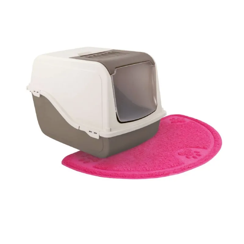 Килимок під туалет для котів CROCI 60*36см (синій або рожевий) C6020939