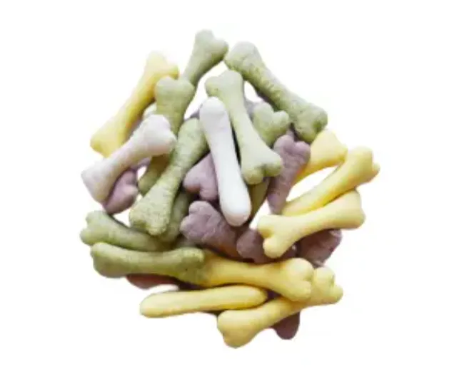 AnimAll Crunch Dog Печиво Кістка Mix M 1кг 81934