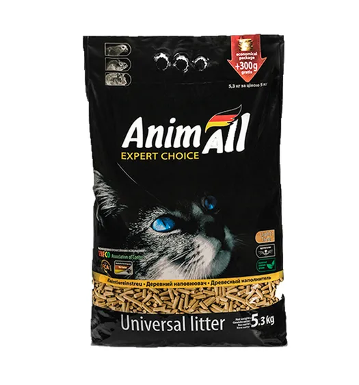 AnimAll наповнювач деревний, 5.3 кг