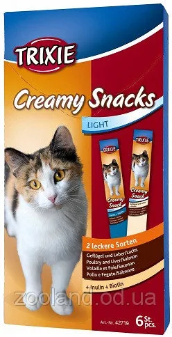 Trixie Creamy Snacks кремові ласощі для котів, 15 г