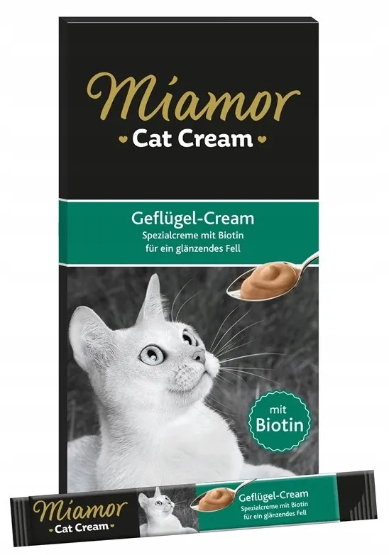 28841 М'ясна паста-крем для котів з м'ясом птиці  Miamor Cat Cream 6*90гр 743169