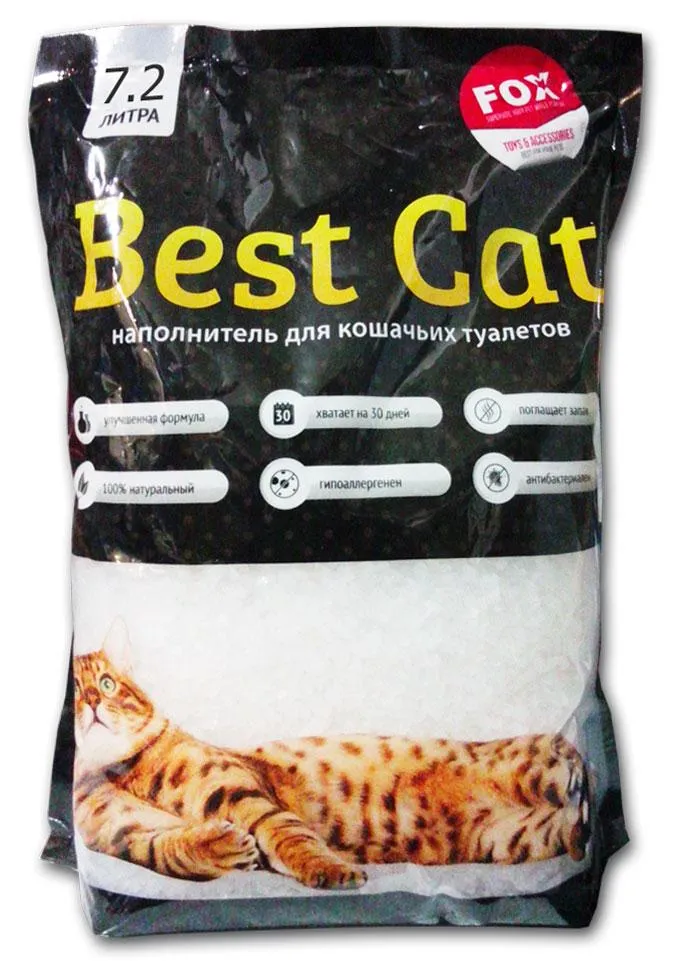 Best Cat Силікагелевий гігієнічний наповнювач, 7.2 л